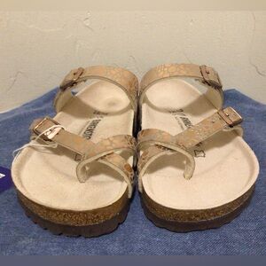 Birkenstock Mayari Metallic Stones Copper - NWT
